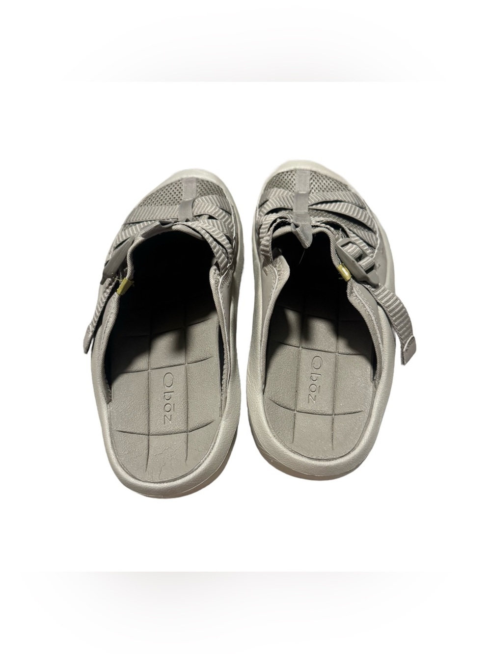 Oboz Whakata Ease Slide Men's 10 Sandal Grey Outdoor Hiking Gorpcore Slip On - Picture 5 of 6